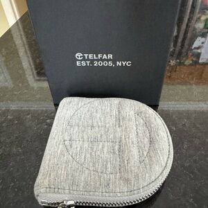 Telfar Heather Gray Fabric Wallet NO BOX INCLUDED